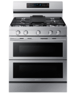 6.0 cu. ft. Smart Freestanding Gas Range with Flex Duo™, Stainless Cooktop & Air Fry in Stainless Steel