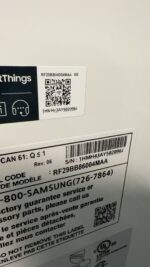 Bespoke 4-Door French Door Refrigerator (29 cu. ft.) with Beverage Center™ in Morning Blue Glass Top Panels and White Glass Middle and Bottom Panels - Image 6