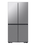 Bespoke 4-Door Flex™ Refrigerator (29 cu. ft.) with Beverage Center™ in Stainless Steel – (with Customizable Door Panel Colors)