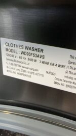 5.3 cu. ft. Bespoke AI Laundry Vented Combo™ All-in-One Ultra Capacity Washer and Electric Dryer with AI Home in Dark Steel - Image 5