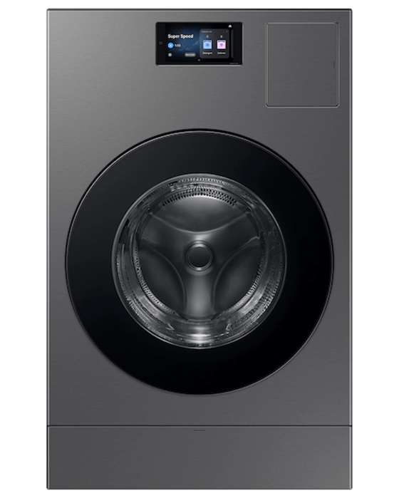 WD90F53AVS 5.3 cu. ft. Bespoke AI Laundry Vented Combo™ All-in-One Ultra Capacity Washer and Electric Dryer with AI Home in Dark Steel - Image 1