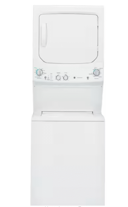 GE 3.8 cu. ft. Washer 5.9 cu. ft. Electric Dryer Combo in White