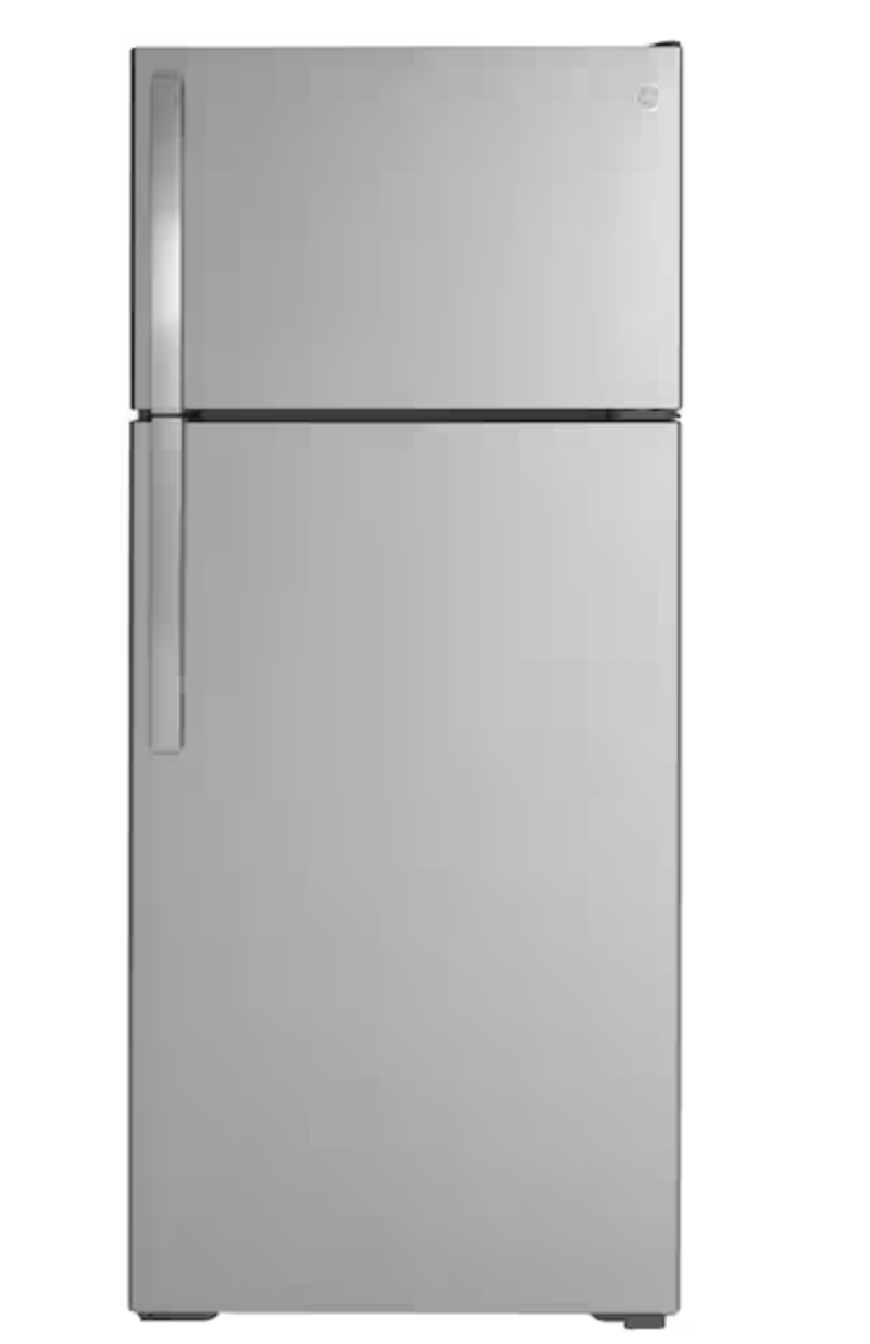 截屏2026-09-22 上午11.31.52 GE 17.5 cu. ft. Top Freezer Refrigerator in Stainless Steel, ENERGY STAR - Image 1