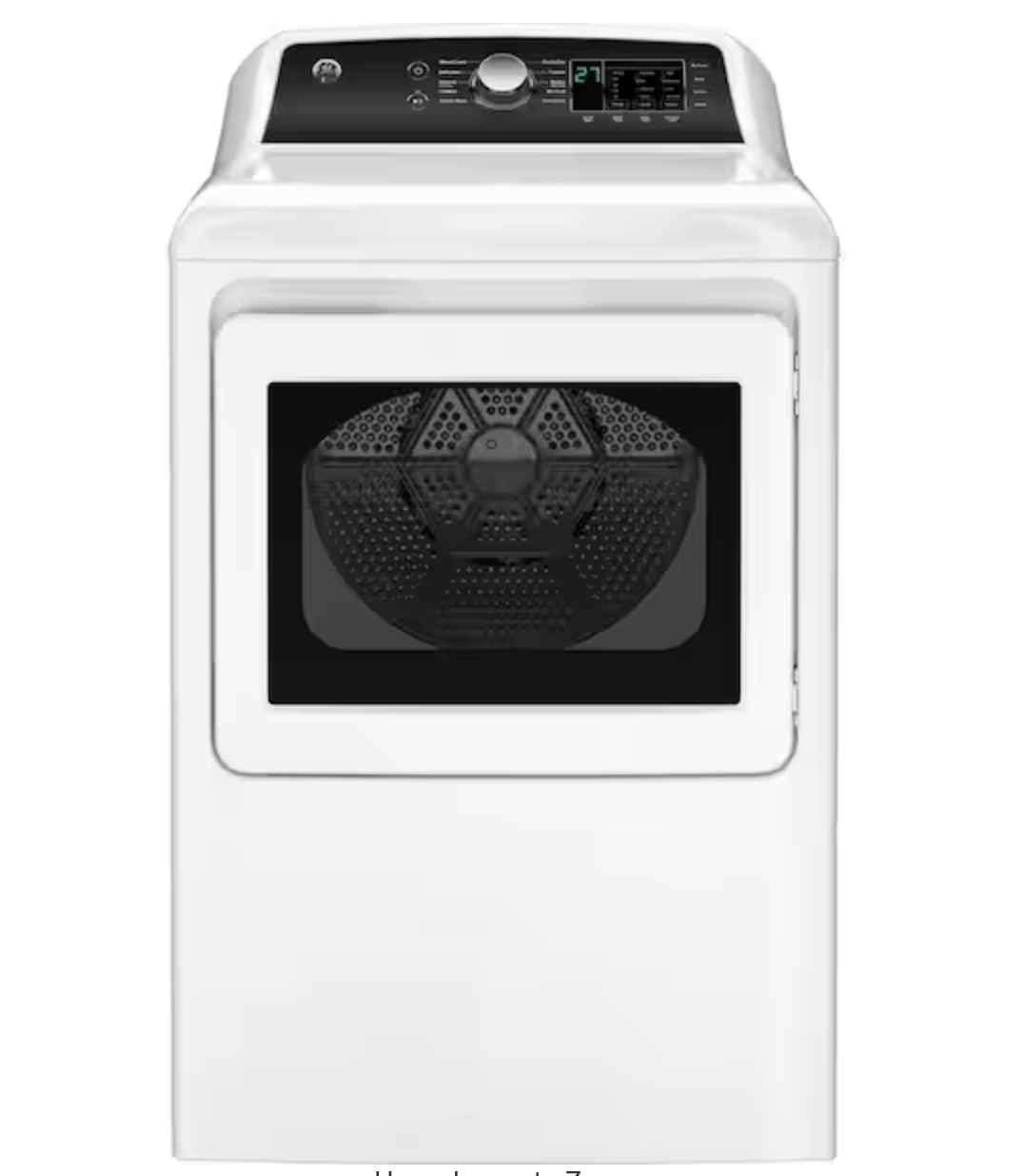 截屏2026-09-22 下午1.24.37 GE 7.4 cu. ft. Electric Dryer with Sensor Dry in White - Image 1