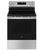 GE 30 in. 4 Burner Element Free-Standing Electric Range in Stainless Steel w/Stainless Knobs